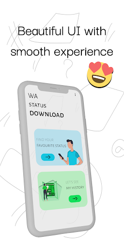 Android application WA Status Saver Download screenshort