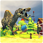 Cover Image of Unduh Wild Dino City Rampage: T-Rex Simulator 1.0.2 APK