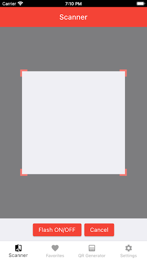 Android application Scan Code Filter - QR Zbar screenshort