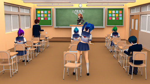 Trò chơi anime: High School Gi Mod ALL MỞ KHÓA
