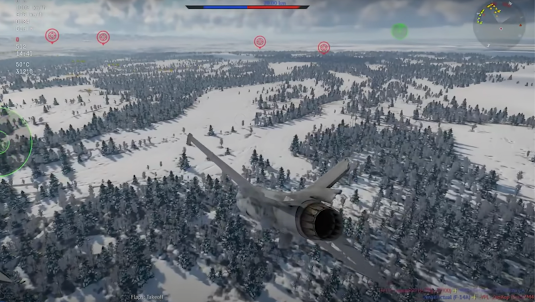 Fighter jet attack Air Combat