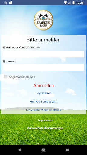 Android application Rapp screenshort