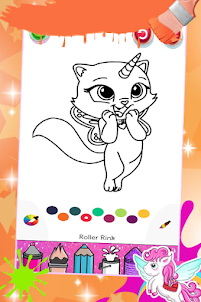 Cat coloring Pages
