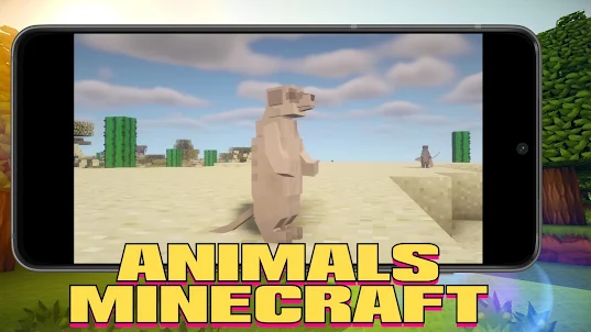 Mod สัตว์สำหรับ Minecraft