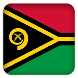 Selfie with Vanuatu flag icon