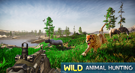 Safari-Wildtier-Jägerspiel