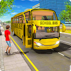 Koulubussin pysäköinti 
