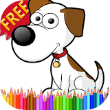 Coloring Book Dogs icon