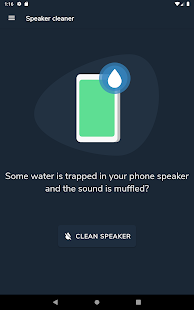Speaker cleaner - Remove water fix sound