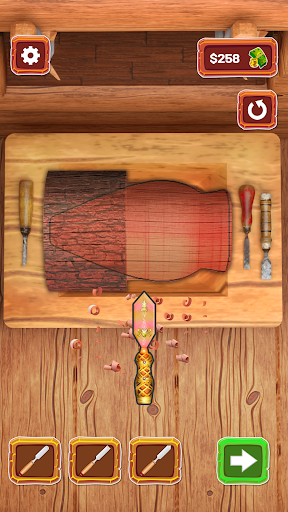 Wood Turning : Wood Carving 3d Screen 2