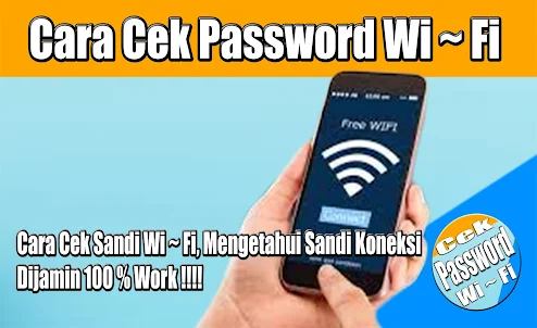 Cara Cek Password Sandi WiFi