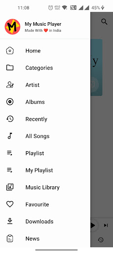 My Music Player Screen 2