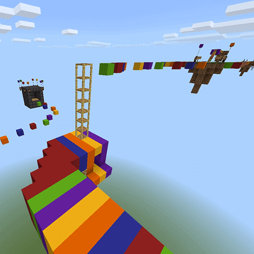parkour for minecraft mcpe logo