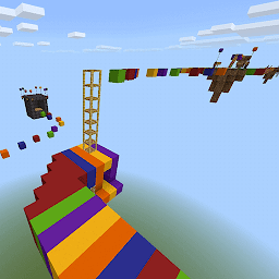 Icon image parkour for minecraft mcpe