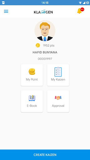 Android application KLA-GEN screenshort
