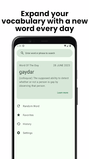 Offline English Dictionary Screen 3