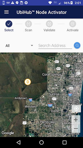 UbiHub Activator Screen 2