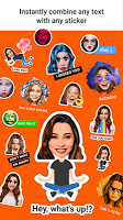 screenshot of Emolfi: power up any messenger with photo stickers