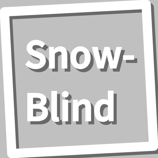 Book, Snow-Blind logo