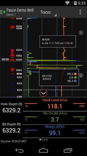Android application Pason Live screenshort