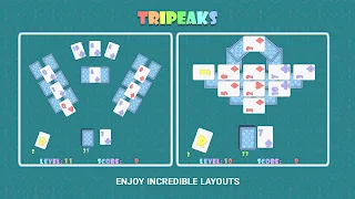 TriPeaks Solitaire: Card Game - Screenshot 2