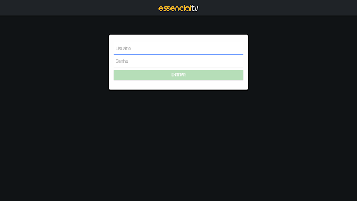 EssencialTV STB Screen 2