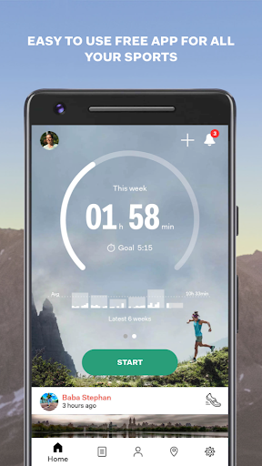 Sports Tracker Running Cycling 4.45.5 screenshots 1