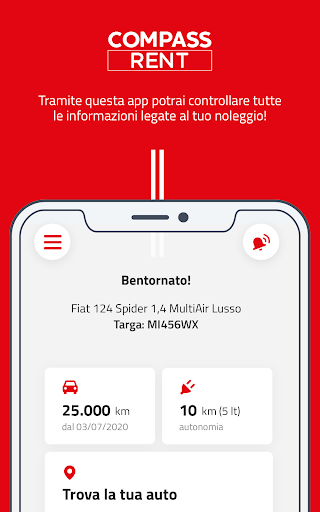 Android application Compass Rent screenshort