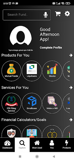 PoweRevolution Finance Screen 2