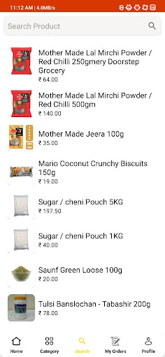 DOORSTEP GROCERY Screen 3