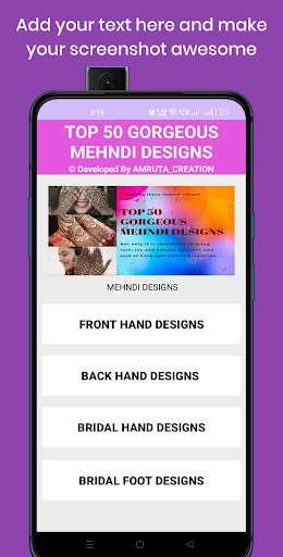 MEHNDI DESIGN: Easy & Simple Screen 2