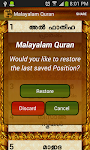 screenshot of Malayalam Quran