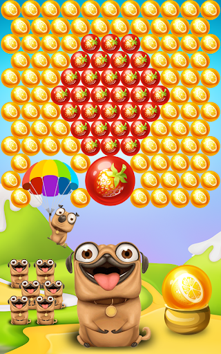 Android application Pug Pop Bubble Shooter screenshort
