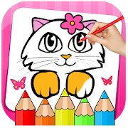Kitty Coloring Book & Drawing Game
