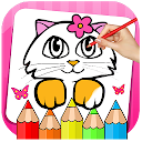 Kitty Coloring Book &amp; Drawing Game