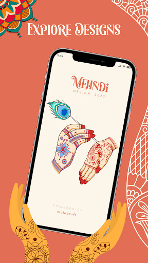 Android application Mehndi Design Studio screenshort