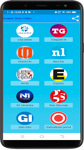 Croatian News All Screen 2