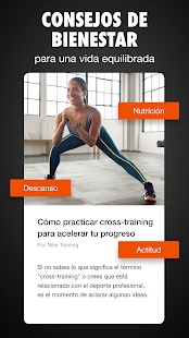 Nike Training Club: ejercicio Screenshot