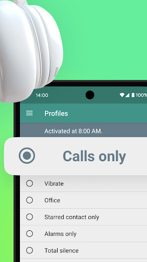 Audio Profiles - Sound Manager Screen 2