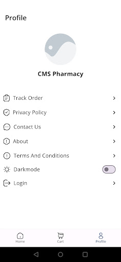 Android application CMS Pharmacy screenshort