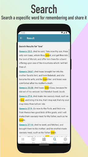 KJV Bible - King James Version Screen 2