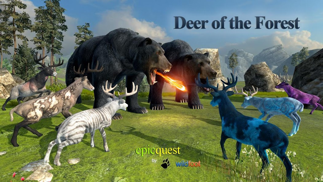 Deer of the Forest 1.2 APK + Mod (Unlimited money) untuk android