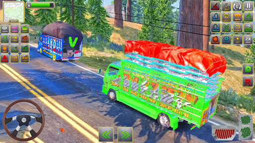 US Mud Truck Transport Game 3D screenshot 23