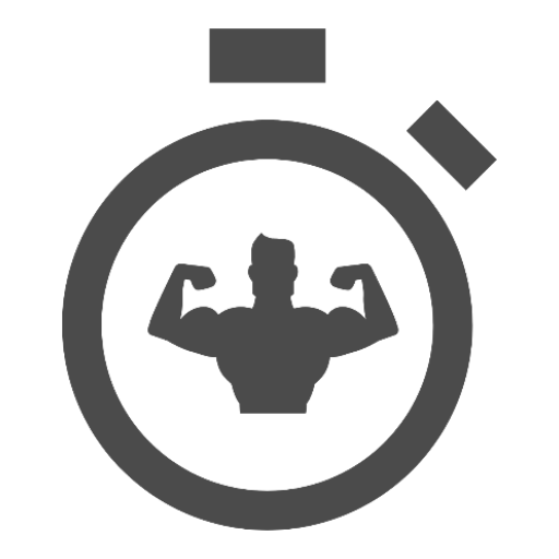 Fitness Timer - with voice logo