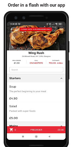 Anteprima dell'app