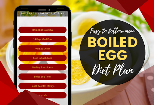 Boiled Egg Healthy Diet Plan Screen 3