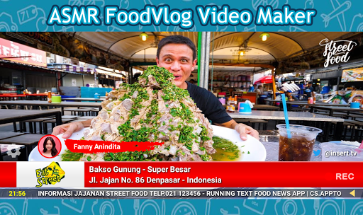 ASMR FoodVlog Video Maker