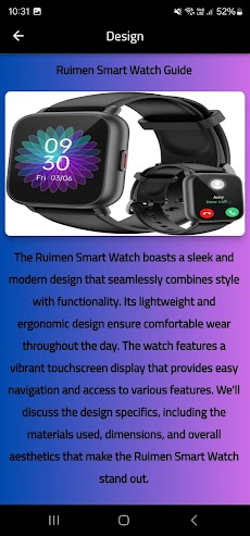 Ruimen Smart Watch Guideのおすすめ画像2