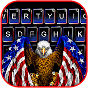 American Eagle Flag Keyboard Theme