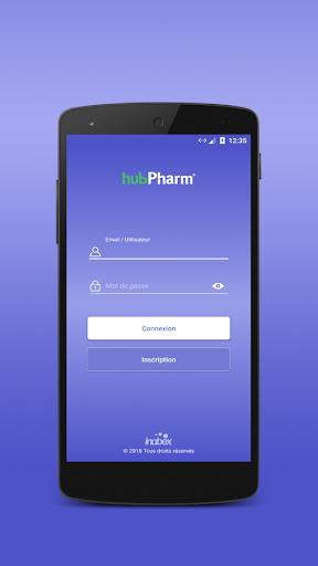 Android application HubPharm screenshort